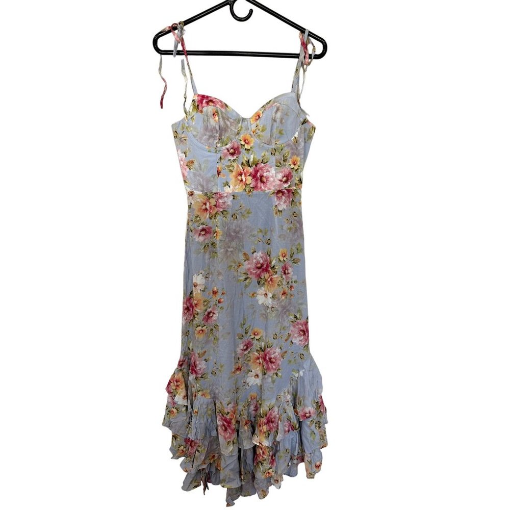 Yumi Kim Floral Maxi Dress - Pink and Cream - Picture 3 of 13